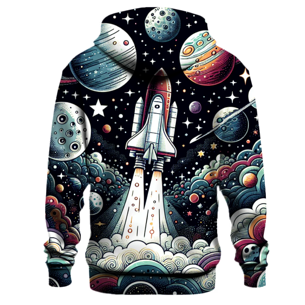Space Explorers Journey Hoodie