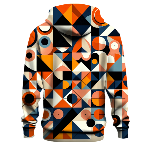 Artistic Geometric Forms Hoodie