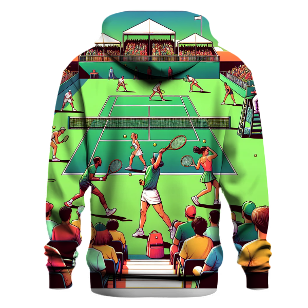 Tennis - Elegant Play Hoodie