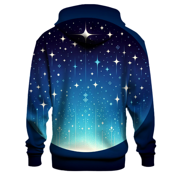 Sapphire Twilight Gradient Hoodie