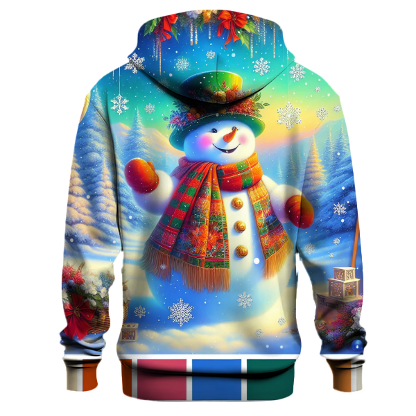 Glistening Frosty the Snowman Hoodie
