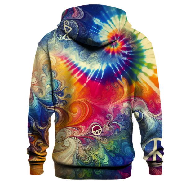 Tie-Dye Peace Reverie Hoodie
