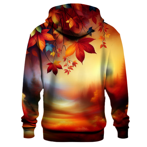 Autumn Leaves Embrace Hoodie