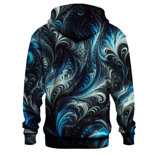 Celestial Sapphire Wave Hoodie