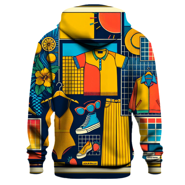 Groovy Color Blocks Hoodie