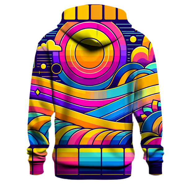 Retro Spectrum Fusion Hoodie