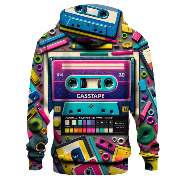 Cassette Retro Tunes Hoodie