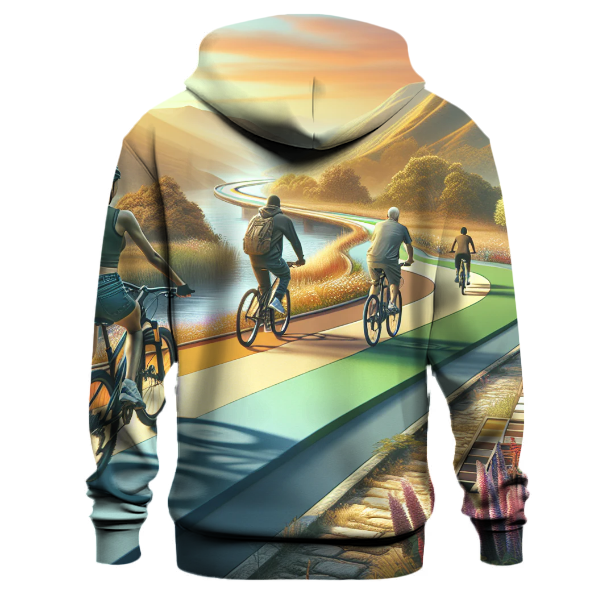 Sleek Cycling Journey Hoodie