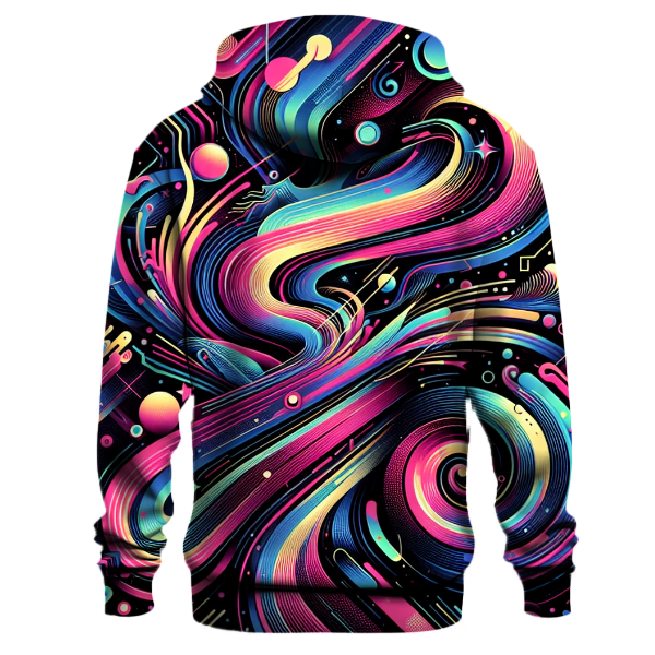 Neon Fusion Blaze Hoodie