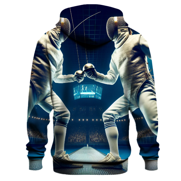 Fencing Epee Elegance Hoodie