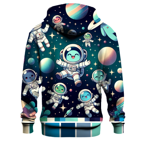 Playful Space Explorers Hoodie