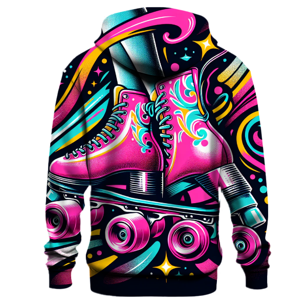 Retro Roller Skate Fiesta Hoodie