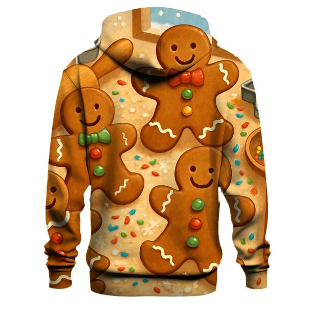 Holiday Baking with Gingerbread Men Hoodie
