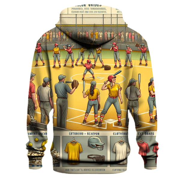 Softball - Play Ball Hoodie