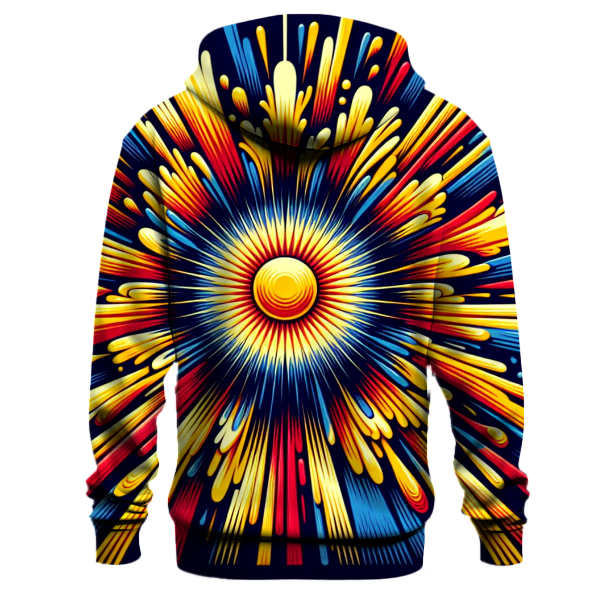 Colorful Sunburst Hoodie