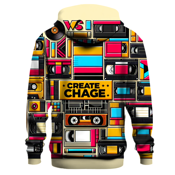 VHS Tapes Throwback Hoodie