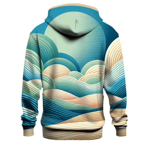 Tranquil Zen Ripple Hoodie