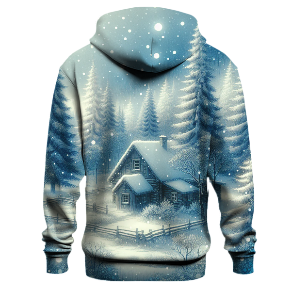 Charming Winter Wonderland Scene Hoodie