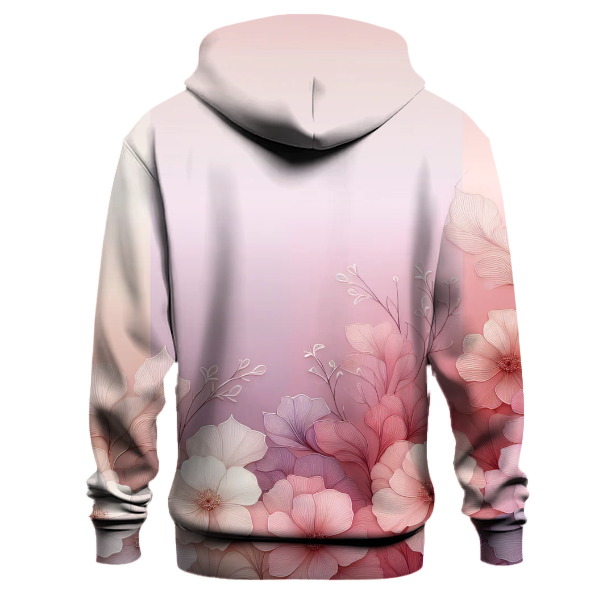 Blushing Petals Gradient Hoodie