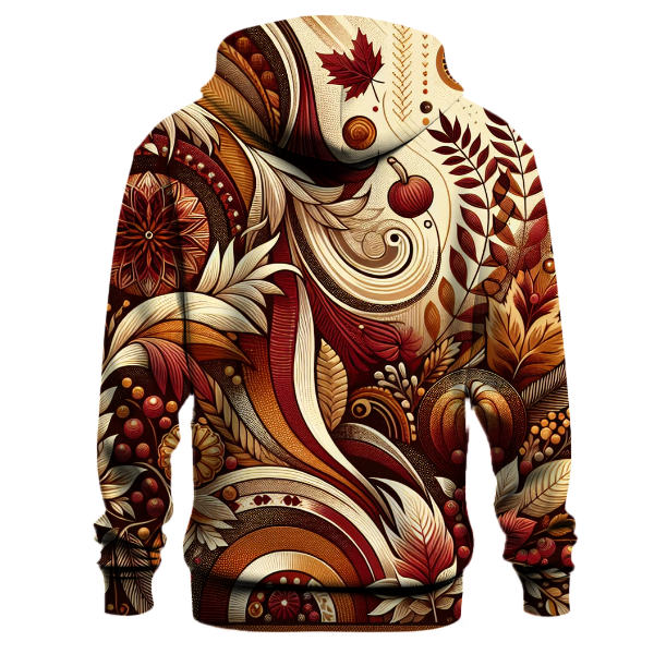 Crimson Harvest Glow Hoodie