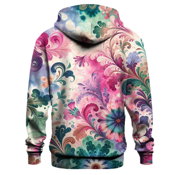 Radiant Floral Fields Hoodie