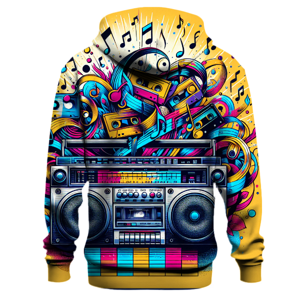 Retro Boombox Remix Hoodie