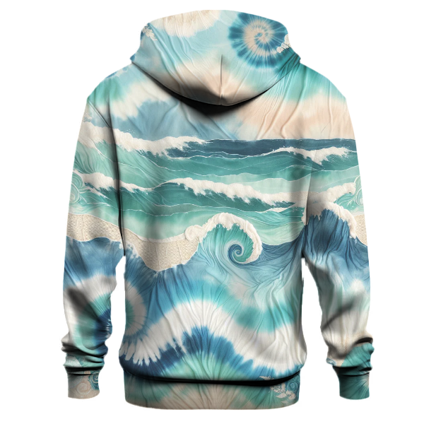 Pastel Ocean Waves Hoodie