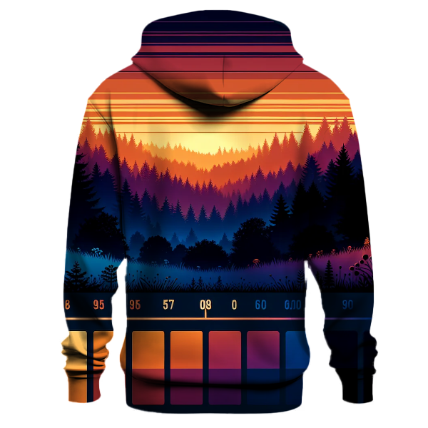 Amber Dusk Glow Hoodie