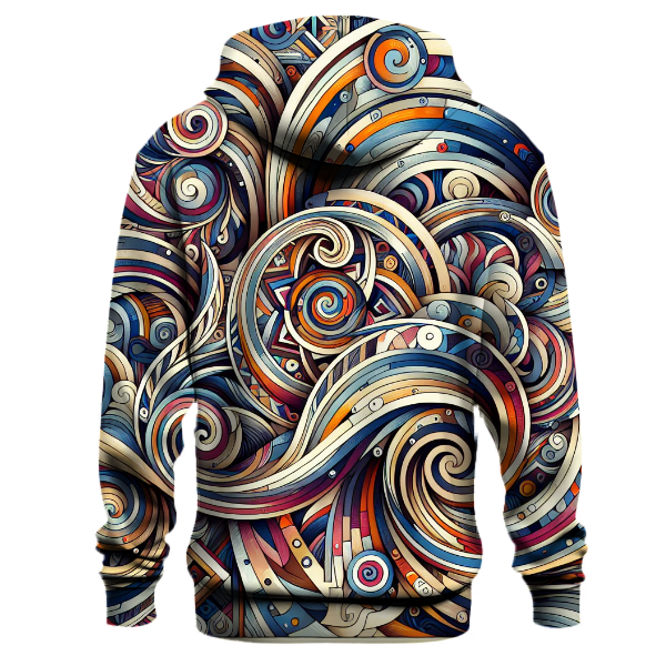 Groovy Paisley Swirl Hoodie