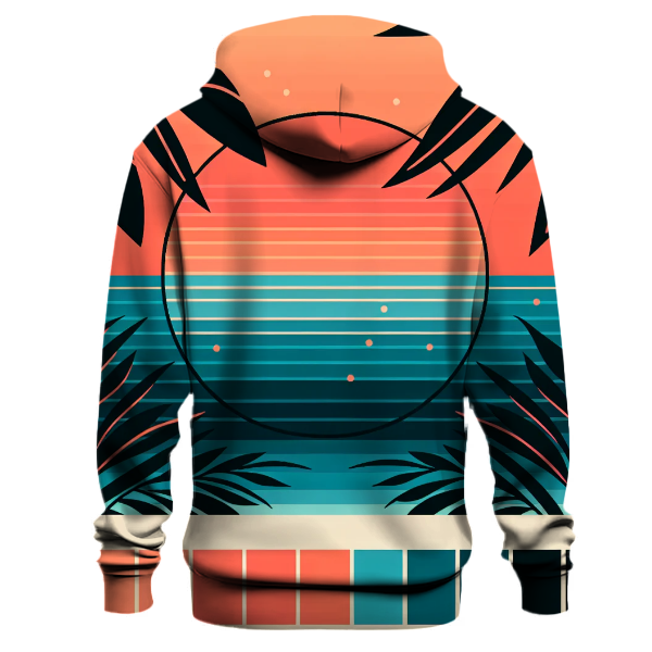Tropical Twilight Design Hoodie