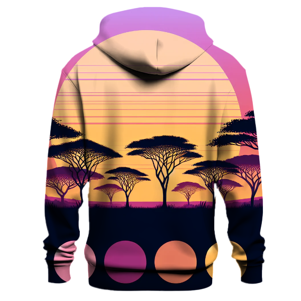 Savanna Sunrise Design Hoodie