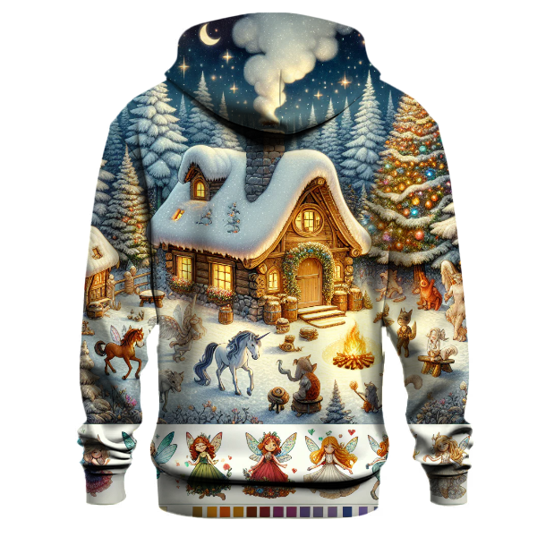 Enchanted Winter Fairy Tale Hoodie