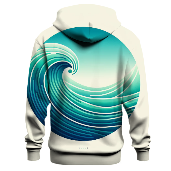 Oceanic Bliss Gradient Hoodie