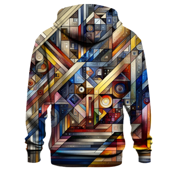 Artistic Geometric Dreams Hoodie