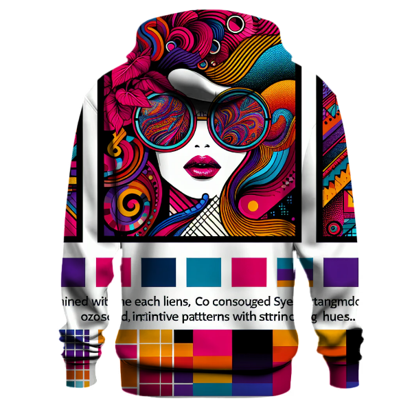 Funky 80s Sunglasses Hoodie