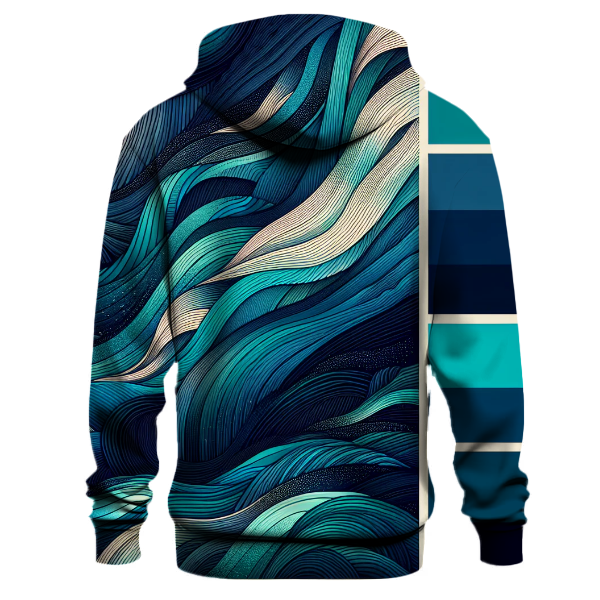 Sapphire Depths Gradient Hoodie