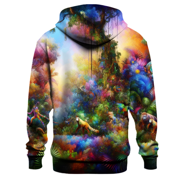 Technicolor Jungle Escape Hoodie