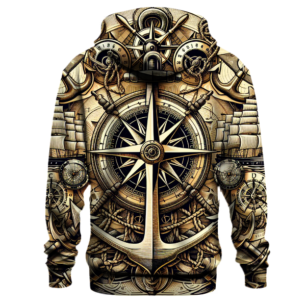 Nautical Voyage Adventure Hoodie