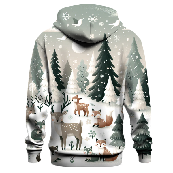 Cozy Winter Wildlife Hoodie