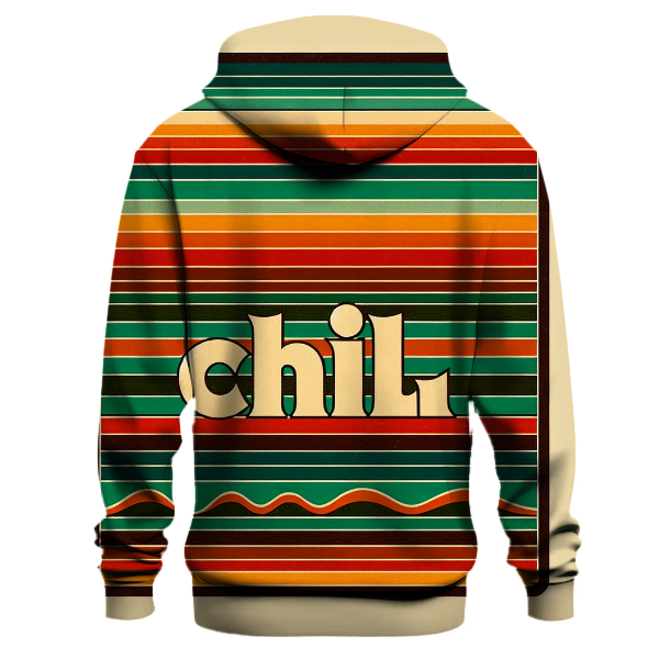 Retro Vibe Stripes Hoodie