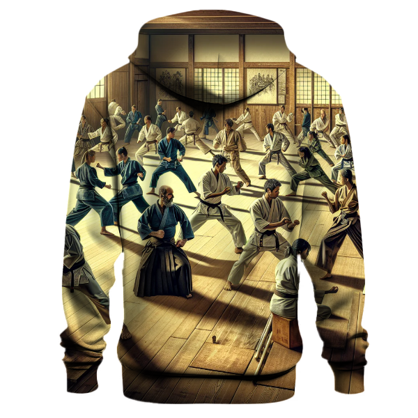 Martial Arts Precision and Power Hoodie