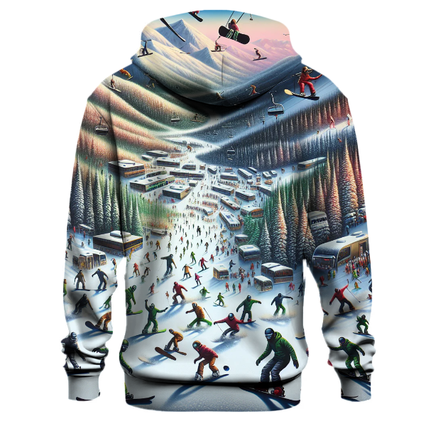 Snowboarding Fun Hoodie