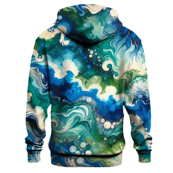 Sapphire Sea Spray Hoodie