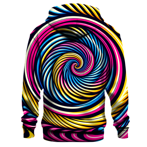 Colorful Tie Dye Spiral Hoodie