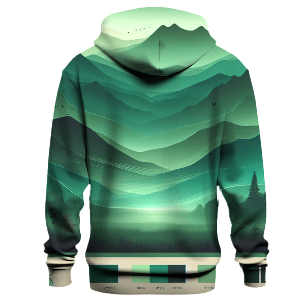 Emerald Valley Mist Hoodie