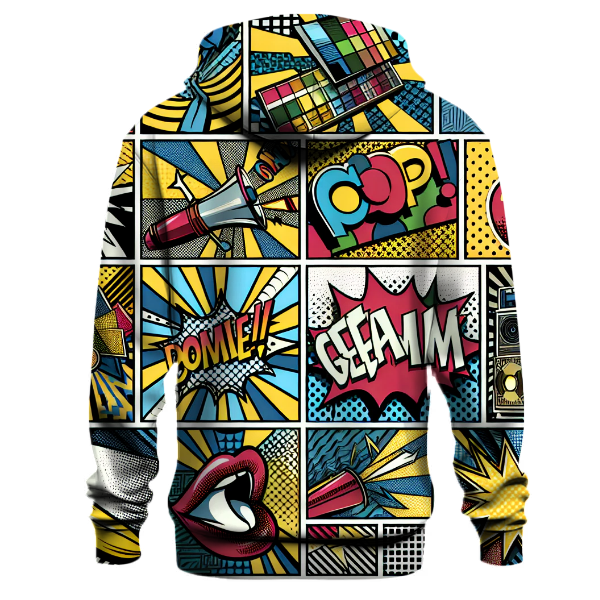 Pop Art Frenzy Hoodie