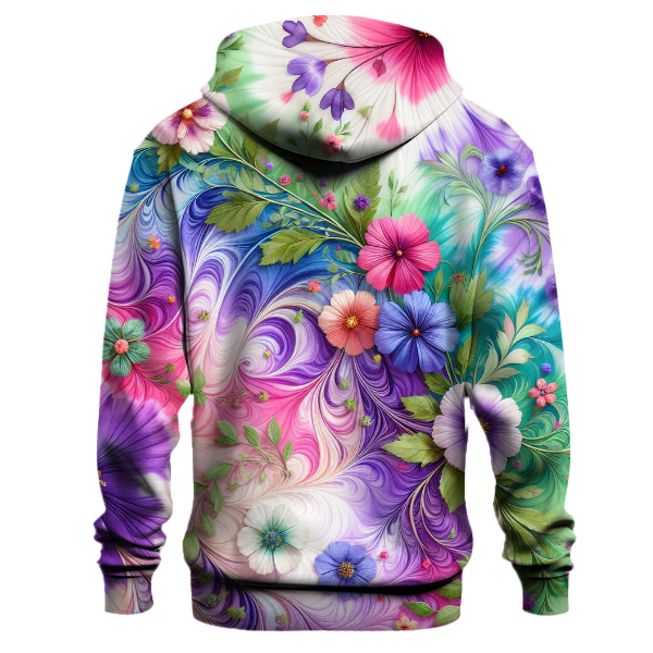 Radiant Orchid Garden Hoodie