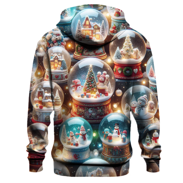 Joyful Holiday Snow Globes Hoodie