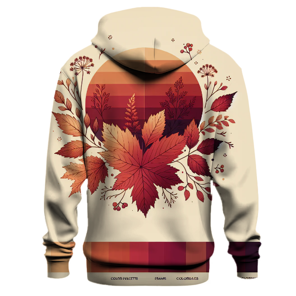 Autumn Harvest Gradient Design Hoodie