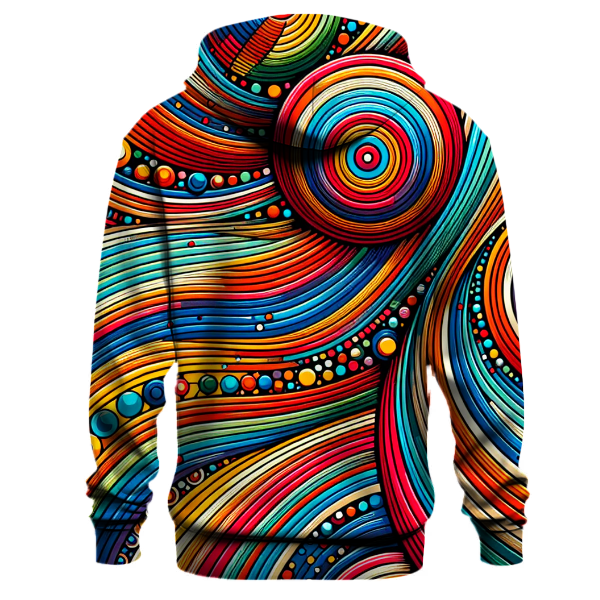Rainbow Roller Rink Hoodie